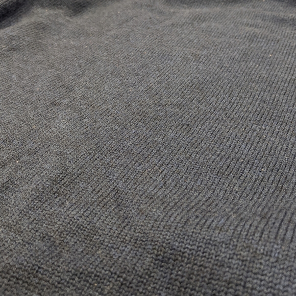 Repeat Navy Blue 100% Merino Wool Open Coatigan/Cardigan Size XL - Picture 6 of 6